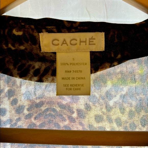 Cache Sheer Blouse - Picture 3 of 3